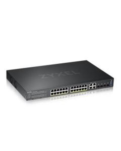 Zyxel GS2220-28HP,EU region,24-port GbE L2 PoE Switch with GbE Uplink (1 year NCC Pro pack license bundled)