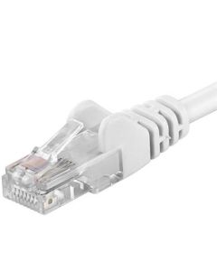 PremiumCord Patch kabel UTP RJ45-RJ45 CAT6 3m bílá