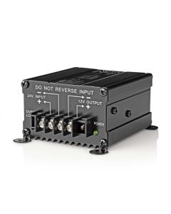 Nedis POCO103 - Měnič Napětí | 24 V DC - 12 V DC / 10 A