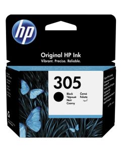 HP inkoustová kazeta 305 černá pro DeskJet 2300, 2710, 2720, DeskJet Plus 4100