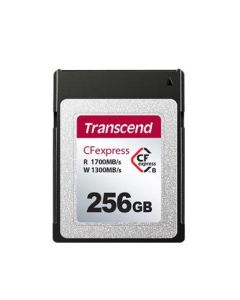 Transcend 256GB CFexpress 820 NVMe PCIe Gen3 x2 (Type B) paměťová karta, 1700MB/s R, 1300MB/s W