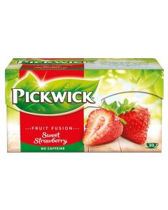 Ovocný čaj Pickwick sladká jahoda, 20x 2 g