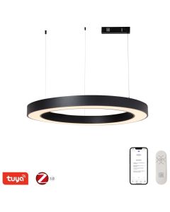 IMMAX NEO PASTEL SLIM SMART závěsné svítidlo 95 x 7cm 68W černé Zigbee 3.0, TUYA