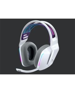 Logitech Headset G733 LightSpeed, bezdrátová RGB - bílé