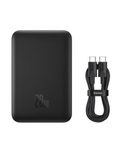 Baseus Magnetická Powerbanka 10000mAh 20W Black