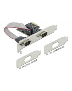 Delock PCI Express Karta na 2 x Sériový RS-232