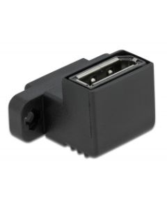 Delock Adaptér DisplayPort System 45, pravoúhlý 90°