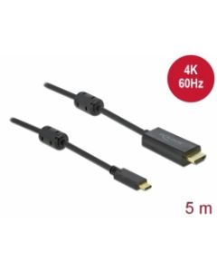 Delock Kabel z Active USB Type-C na HDMI, (DP Alt Mode) 4K 60 Hz 5 m