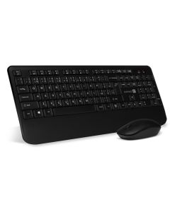 CONNECT IT Combo bezdrátová černá klávesnice + myš, (+1x AAA +1x AA baterie zdarma), CZ + SK layout