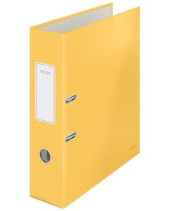 LEITZ Pákový pořadač 180°  Cosy hebký A4 80 mm teplá žlutá