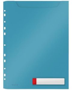 LEITZ Desky velkokapacitní  Cosy A4, neprůhledný PP, 3 ks, klidná modrá