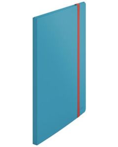 LEITZ Katalogová kniha  Cosy A4, PP, 20 kapes, klidná modrá