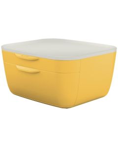 LEITZ Zásuvkový box Cosy, teplá žlutá