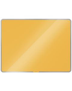 LEITZ Magnetická tabule na zeď  Cosy 800x600mm, teplá žlutá