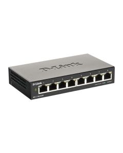 D-Link DGS-1100-08V2/E 8-Port Gigabit Smart Managed Switch- 8-Port 100BaseTX Auto-Negotiating 10/100/1000Mbps Switch
