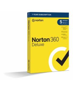NORTON 360 DELUXE 50GB CZ 1uživatel pro 5 zařízení na 1rok_CZ box