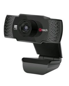C-TECH webkamera CAM-11FHD, 1080P, mikrofon, černá