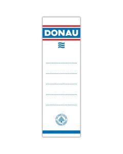 Zasouvací etikety pro pákové pořadače Donau 7 cm