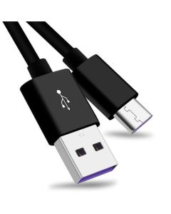 PremiumCord Kabel USB 3.1 C/M - USB 2.0 A/M, Super fast charging 5A, černý, 1m