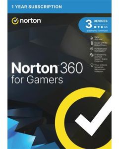 NORTON 360 FOR GAMERS 50GB CZ 1 USER 3 zařízení na 12 měsíců                   