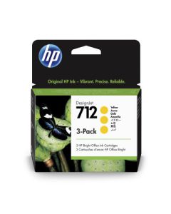 HP Ink Cartridge 712/Yellow/29-ml/3-Pack