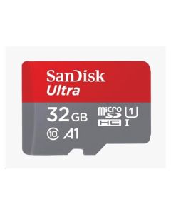 SanDisk MicroSDXC karta 32GB Ultra (120 MB/s, A1 Class 10 UHS-I, Android) + adaptér