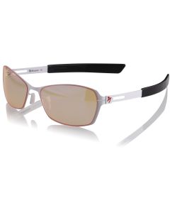 AROZZI herní brýle VISIONE VX-500 White/ bíločerné obroučky/ jantarová skla