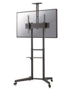 Neomounts FL50-550BL1/Držák displeje/vozík/37-70"/4 kolečka/VESA 600X400/nosn. 50kg/nast.výšky/náklon/AV držák/černý