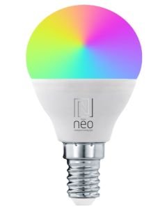 IMMAX NEO LITE SMART LED žárovka E14 6W RGB+CCT barevná a bílá, stmívatelná, Wi-Fi, P45, TUYA