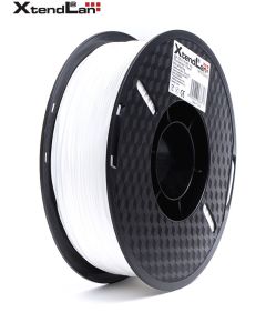 XtendLAN TPU filament 1,75mm průhledný bílý 1kg