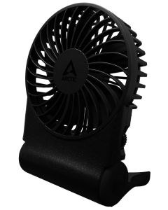 ARCTIC stolní ventilátor Summair Black / vrtulový / průměr 9,1 cm / USB / nastavitelný / černý