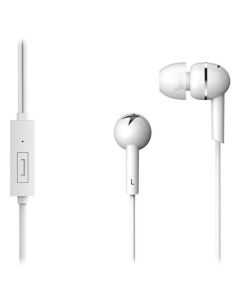 GENIUS HS-M300 /sluchátka s mikrofonem/ 3,5mm jack - 4 pin/ bílý