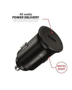 SWISSTEN CL ADAPTÉR PD3.0 45W ČERNÝ