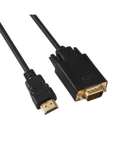 PremiumCord Kabel s HDMI na VGA převodníkem, délka kabelu 2m