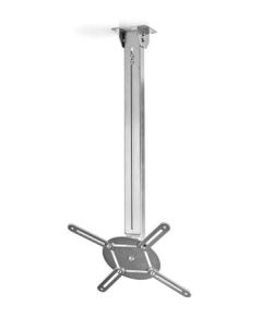 Nedis PJCM200GY - Stropní držák projektoru| | 360° | Max. 10 kg | 550 - 1000 mm | Stříbrná barva
