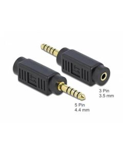 Delock Adaptér Stereo jack samec 4.4 mm 5 pin na Stereo jack samice 3.5 mm 3 pin