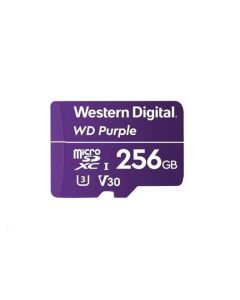 WD MicroSDXC karta 256GB Purple WDD256G1P0C Class 10 (R:100/W:60 MB/s)