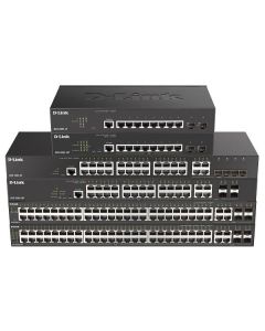 D-Link DGS-2000-28 24-port Gigabit Managed Switch plus 4 Combo 1000BaseT/SFP- 24 x 10/100/1000BASE-T ports- 4 x 100/