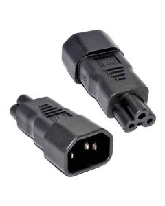 Premium Cord Adaptér IEC C14 na IEC C5 "trojlístek" napětí 230V, 10A