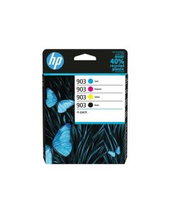 HP Ink Cartridge 903/Black/Tricolor/300/315 stran/4-Pack