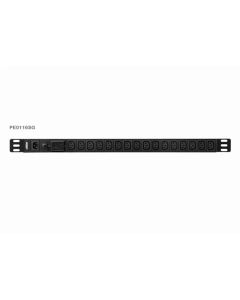 Aten PE0116S základní 0U PDU s přepěťovou ochranou 10A Vstup C14 výstup 16x C13