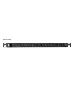Aten PE0216S 0U Basic PDU s přepěťovou ochranou 16A Vstup C20 Výstup16X C13