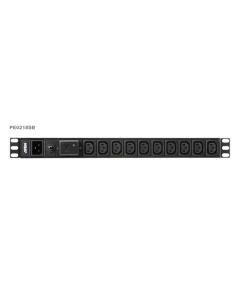 Aten PE0218S 1U Basic PDU s přepěťovou ochranou 10A Vstup C20 Výstup18x C13