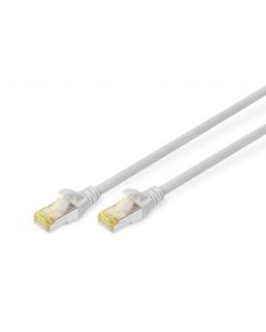 Digitus CAT 6A S-FTP patch cord, Cu, LSZH AWG 26/7, length 2.5 m, color grey