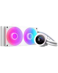 NZXT vodní chladič Kraken 240 / 2x120mm fan / 4-pin PWM / LCD disp. / 6 let