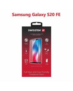 SWISSTEN OCHRANNÉ SKLO CASE FRIENDLY SAMSUNG G780 GALAXY S20 FE CERNÉ