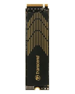TRANSCEND MTE240S 500GB SSD disk M.2 2280 with Heatsink, PCIe Gen4 x4 NVMe 1.4 (3D TLC), 3800MB/s R, 2800MB/s W