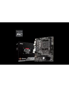 MSI A520M-A PRO, AM4, AMD A520, 2x DDR4, mATX