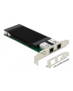 Delock PCI Express x4 karta na 2 x Gigabit LAN PoE+