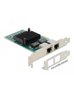 Delock PCI Express karta na 2 x Gigabit LAN